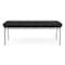 Lesro Newport 2 Seat Bench, 45 in W 21 in L 18.5 in H NP2001 - alternate 1